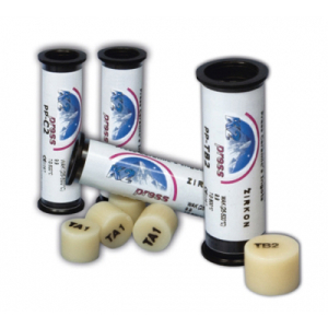 Стоматорг - Пресс-таблетки транспарент Zirkonia TD2, 4 х 2 гр  (Yeti, Германия)