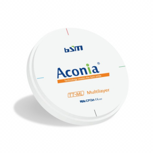 Стоматорг - Диск диоксида циркония Aconia TT-ML, A35, 98x25 мм