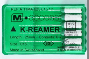 Стоматорг - K-Reamer N10 L21 6 шт. M-ACCESS - ручной каналорасширитель.